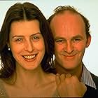 Tim McInnerny and Gina McKee in Notting Hill (1999)