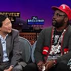 Ken Jeong and Brian Tyree Henry in The Late Late Show with James Corden (2015)