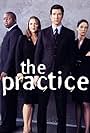 Lara Flynn Boyle, Dylan McDermott, Steve Harris, and Kelli Williams in The Practice (1997)