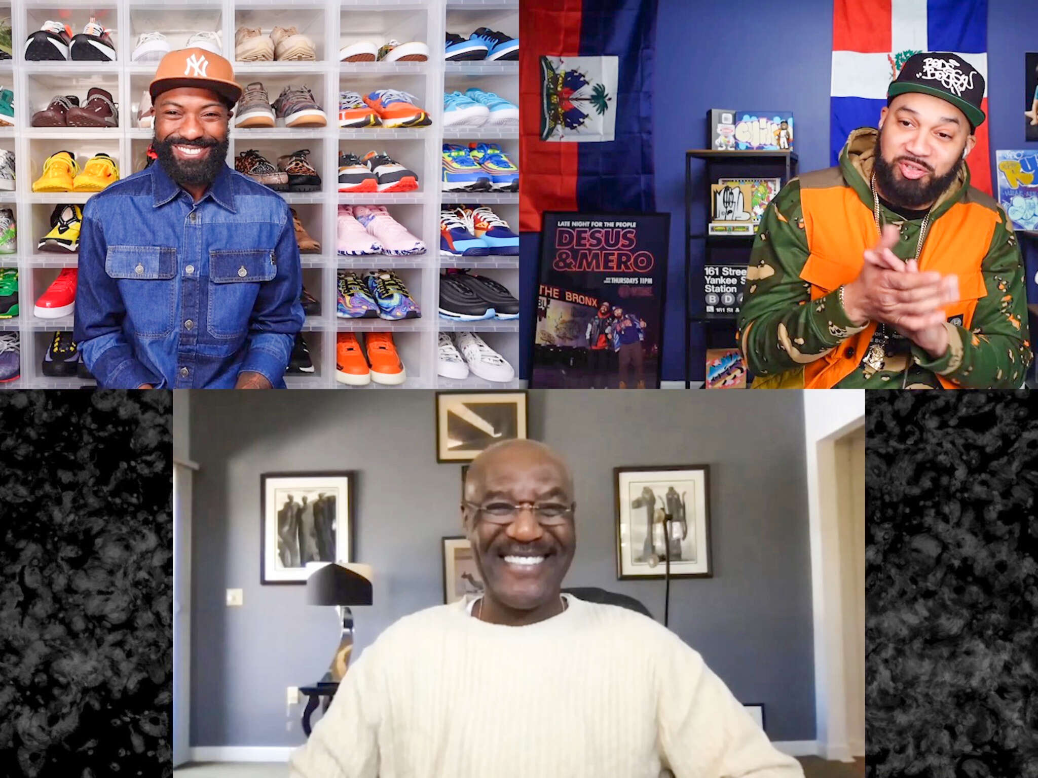 Delroy Lindo, The Kid Mero, and Desus Nice in Mad Moist (2021)