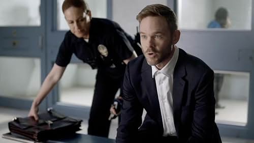 Shawn Ashmore and Michelle Bernard in The Rookie (2018)