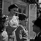 Noël Coward, Celia Johnson, Daniel Massey, and Ann Stephens in In Which We Serve (1942)
