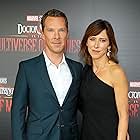 Benedict Cumberbatch and Sophie Hunter at an event for Doctor Strange in the Multiverse of Madness (2022)