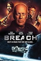 Bruce Willis, Thomas Jane, Johnny Messner, and Cody Kearsley in Breach (2020)