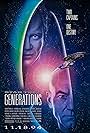 William Shatner and Patrick Stewart in Star Trek: Generations (1994)