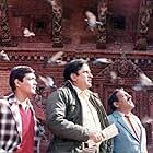 Shashi Kapoor, Mohan Agashe, and Alankar Joshi in Kissa Kathmandu Kaa (1986)