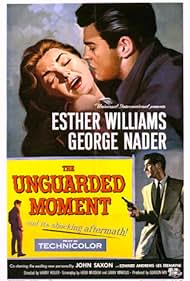 George Nader, John Saxon, and Esther Williams in The Unguarded Moment (1956)