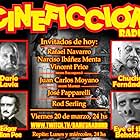 Edgar Allan Poe, Darío Lavia, and Chucho Fernández in Cineficción Radio (2019)