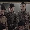 Dexter Fletcher, Colin Hanks, and Matthew Settle in Band of Brothers (2001)