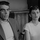 Sean Connery and Jill Ireland in Hell Drivers (1957)