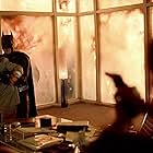 Christian Bale and Chin Han in The Dark Knight (2008)