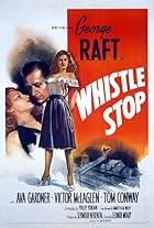 Ava Gardner and George Raft in Whistle Stop (1946)