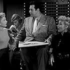 Anne Baxter, Raymond Burr, Jeff Donnell, and Ann Sothern in The Blue Gardenia (1953)