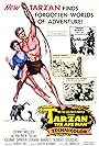 Robert Douglas, Joanna Barnes, and Denny Miller in Tarzan, the Ape Man (1959)