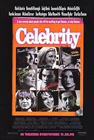 Kenneth Branagh, Leonardo DiCaprio, Winona Ryder, Charlize Theron, Melanie Griffith, Famke Janssen, Judy Davis, Joe Mantegna, and Bebe Neuwirth in Celebrity (1998)
