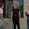 River Phoenix, Kiefer Sutherland, and Bradley Gregg in Stand by Me (1986)