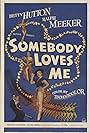 Adele Jergens and Ralph Meeker in Somebody Loves Me (1952)