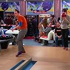 Wil Wheaton, Kaley Cuoco, Johnny Galecki, Jim Parsons, Kunal Nayyar, Ian Scott Rudolph, and Owen Thayer in The Big Bang Theory (2007)