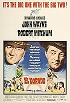 Robert Mitchum, John Wayne, and James Caan in El Dorado (1966)