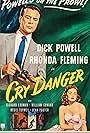 Rhonda Fleming and Dick Powell in Cry Danger (1951)