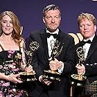 Charlie Brooker, Annabel Jones, and Russell McLean at an event for The 71st Primetime Emmy Awards (2019)