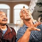 Hulk Hogan and Sherman Hemsley in Mr. Nanny (1993)