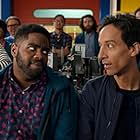 Danny Pudi and Ron Funches in Powerless (2016)