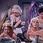 Leslie Caron, Elsa Lanchester, Amanda Blake, and Lisa Daniels in The Glass Slipper (1955)
