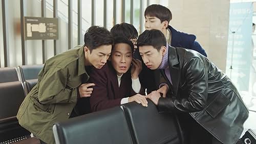 Kim Young-min, Yoo Su-bin, Yang Kyung-won, and Tang Joon-sang in Crash Landing on You (2019)