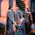 Gene Kelly, Van Heflin, Lana Turner, and Gig Young in The Three Musketeers (1948)