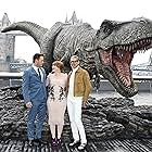 Jeff Goldblum, Bryce Dallas Howard, and Chris Pratt at an event for Jurassic World: Fallen Kingdom (2018)
