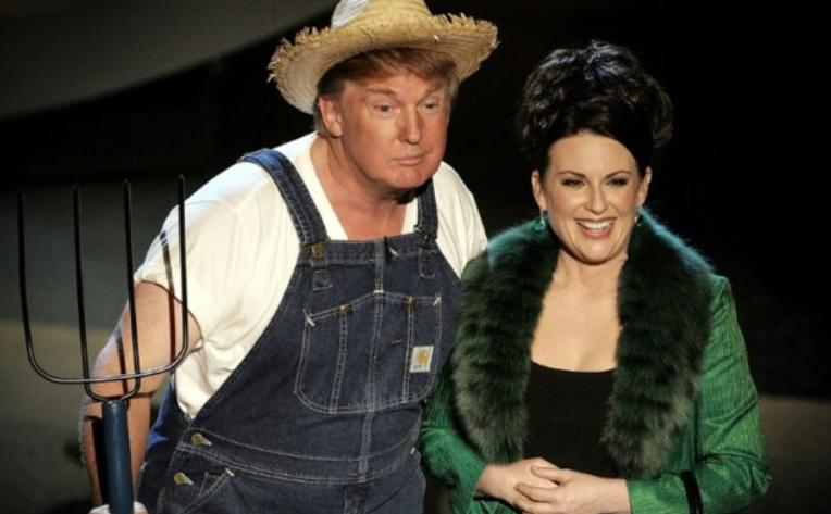 Megan Mullally and Donald Trump in The 57th Annual Primetime Emmy Awards (2005)
