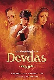 Madhuri Dixit, Shah Rukh Khan, and Aishwarya Rai Bachchan in Devdas (2002)