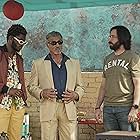 Sylvester Stallone, Martin Starr, and Jay Will in Tulsa King (2022)