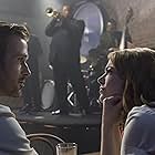 Ryan Gosling, Bijon Watson, Emma Stone, and Clarence Robinson in La La Land (2016)