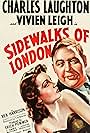 Vivien Leigh and Charles Laughton in The Sidewalks of London (1938)