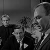 Robert Vaughn, David McCallum, and Woodrow Parfrey in The Man from U.N.C.L.E. (1964)