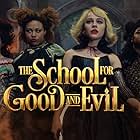 Freya Parks and Kaitlyn Akinpelumi in The School for Good and Evil (2022)