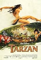 Minnie Driver, Tony Goldwyn, Wayne Knight, and Rosie O'Donnell in Tarzan (1999)