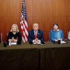 Paula Jones, Donald Trump, Kathleen Willey, Juanita Broaddrick, and Kathy Shelton in The Clinton Affair (2018)