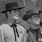 Mason Alan Dinehart and Hugh O'Brian in The Life and Legend of Wyatt Earp (1955)