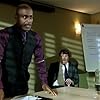 Paterson Joseph and David Mitchell in Peep Show (2003)