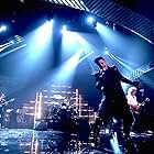 Roger Taylor, Brian May, Queen, and Adam Lambert in MTV EMA Belfast 2011 (2011)