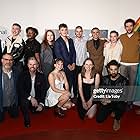 Cast Photo at the "BONUS TRACK" world premiere during the 67th BFI London Film Festival at the Odeon Luxe West End on October 08, 2022 in London, England
