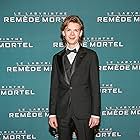 Thomas Brodie-Sangster at an event for Maze Runner: The Death Cure (2018)