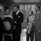 Marlene Dietrich, Randolph Scott, John Wayne, Frank Craven, and Gus Glassmire in Pittsburgh (1942)
