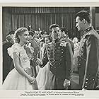 Lori Nelson, Donald O'Connor, and Gregg Palmer in Francis Goes to West Point (1952)