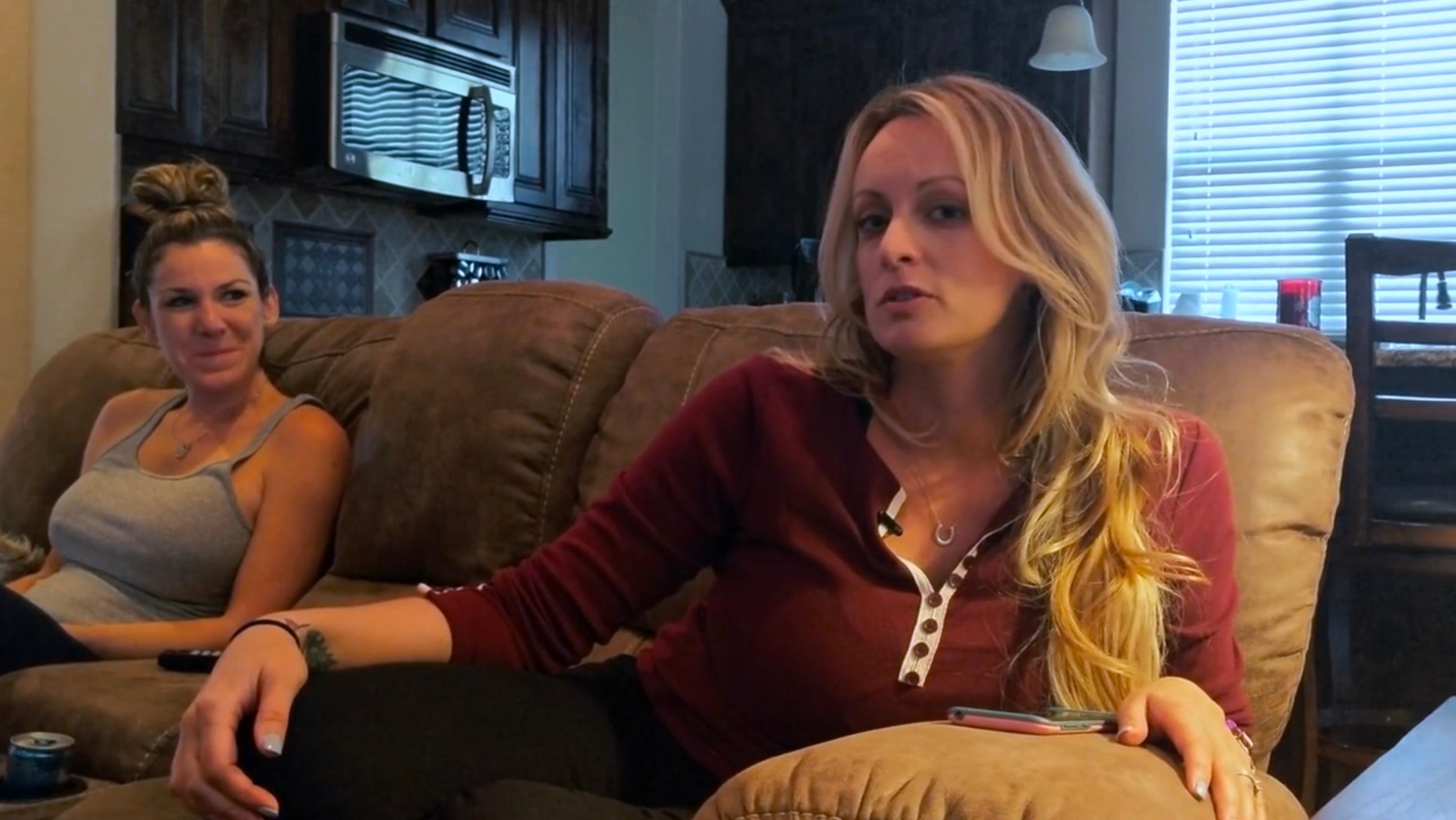 Stormy Daniels and Kayla Paige in Stormy (2024)