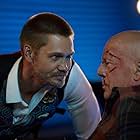 Bruce Willis and Chad Michael Murray in Fortress (2021)