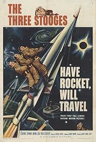 Moe Howard, Larry Fine, and Joe DeRita in Have Rocket -- Will Travel (1959)